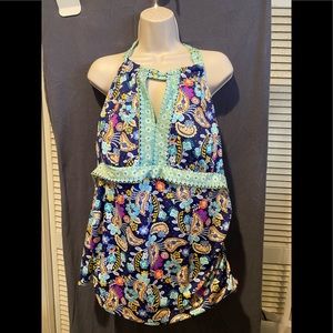 Liz Claiborne tankini size 24w